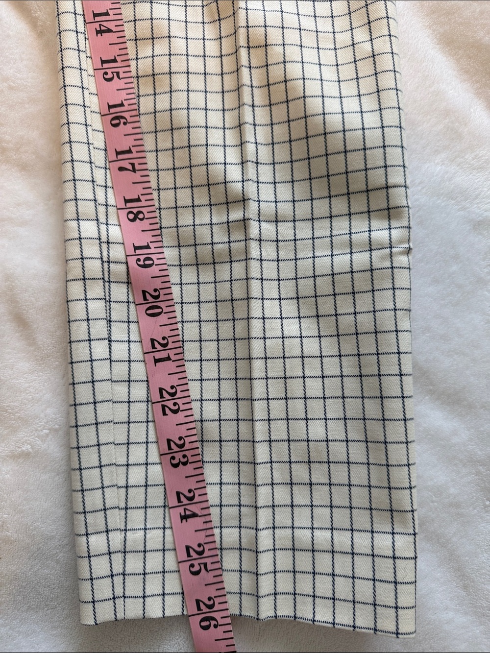 Club Monaco Grid Pattern Trousers - Picture 5 of 5